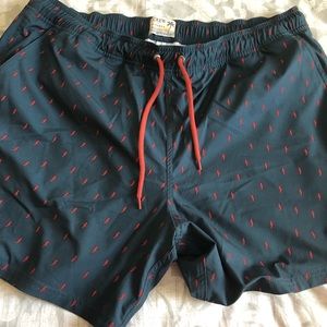 J Crew swim trunks